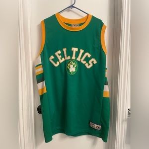 Celtics Green Jersey Men’s XL Hardwood Classics Majestic Brand